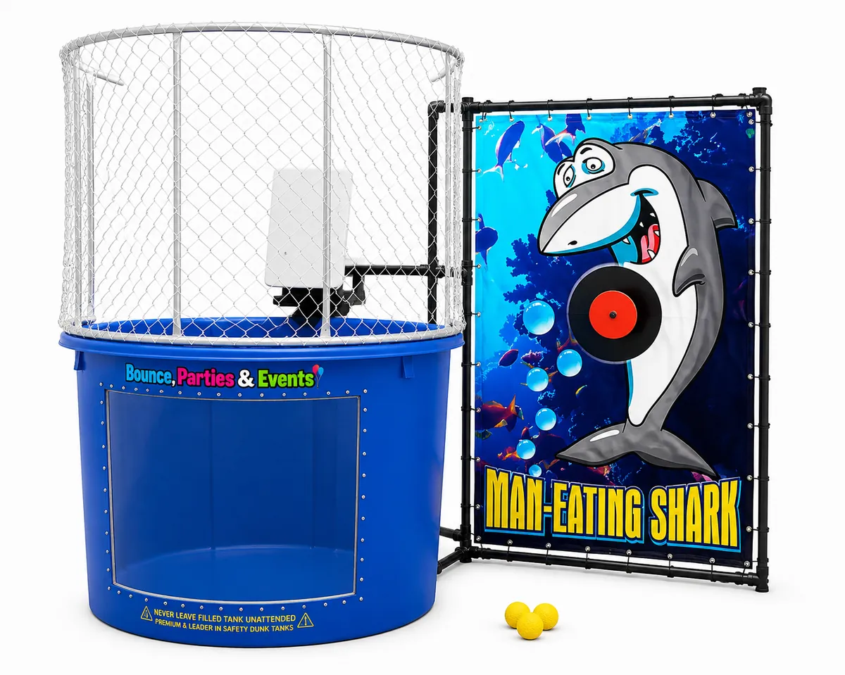 Man-Eating Shark Dunk Tank
