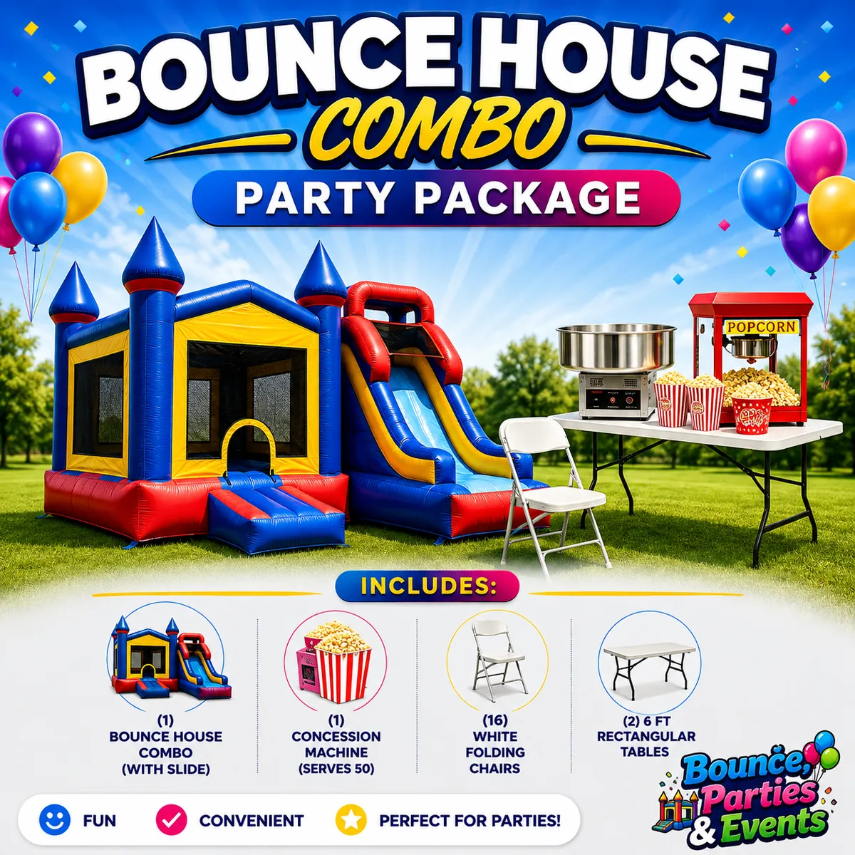Combo Party Package party package
