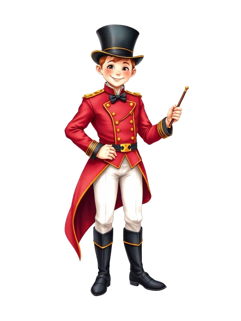 Young ringmaster