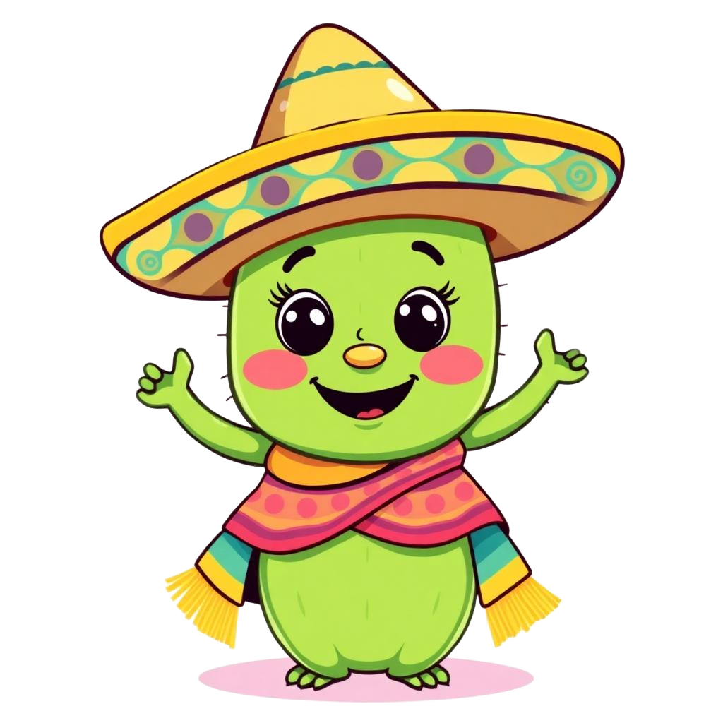 Cactus in a sombrero