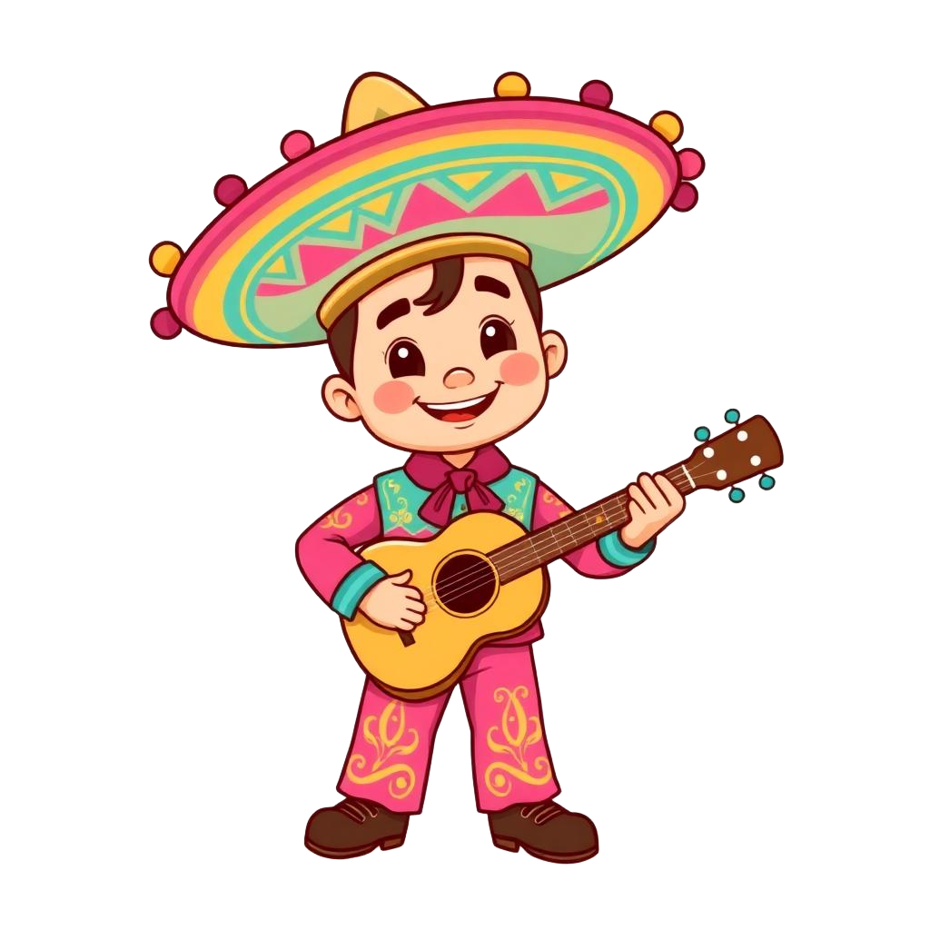 Mariachi guitar player